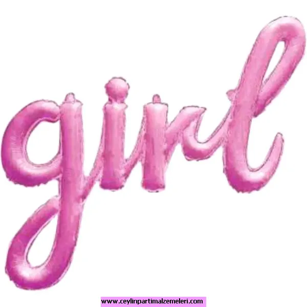 Girl Folyo Balon